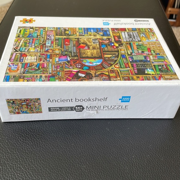 1,000 Piece Mini Puzzle “Ancient bookshelf” - Picture 6 of 10